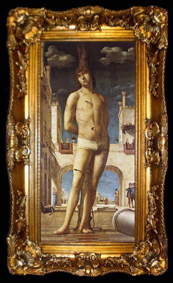 framed  MANTEGNA, Andrea San Sebastiano, ta009-2